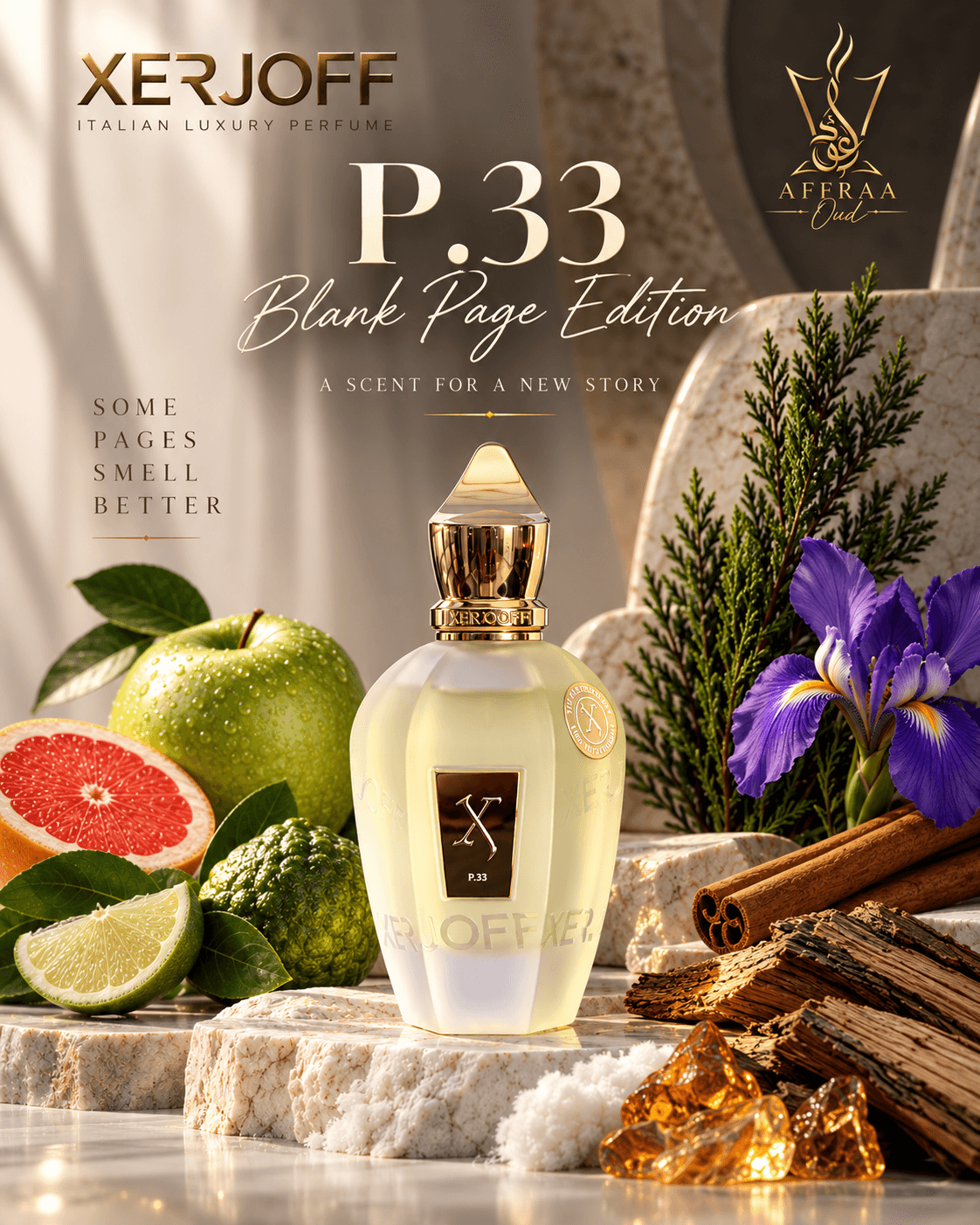 P.33 Blank Page Edition — Xerjoff 2